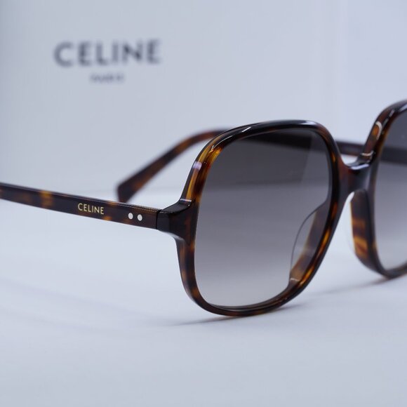 Final Price! Celine CL40244U 52F Brown Sunglasses - Picture 6 of 10